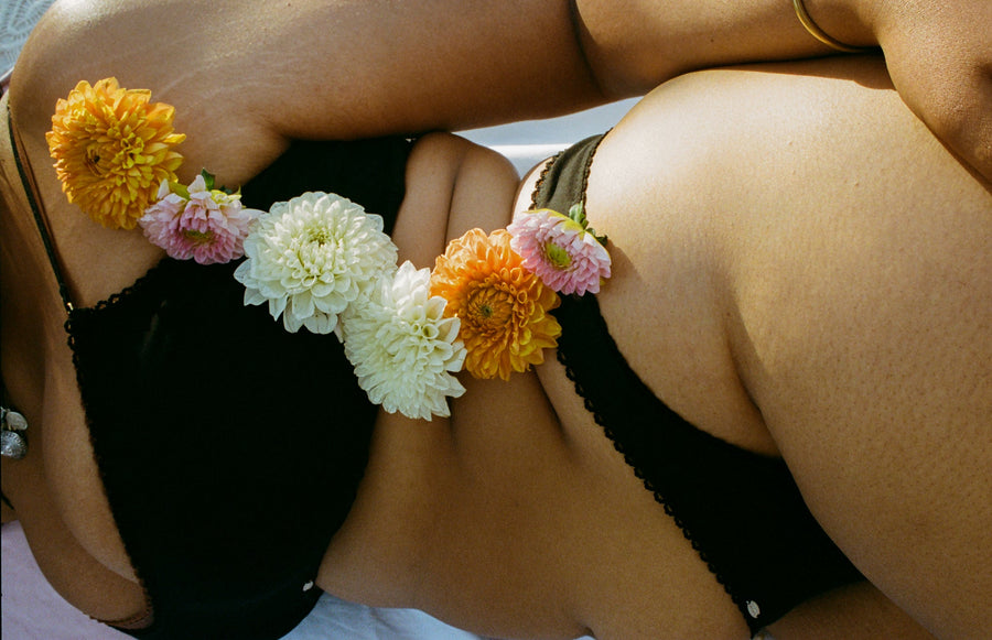 Bamboo Black Bikini