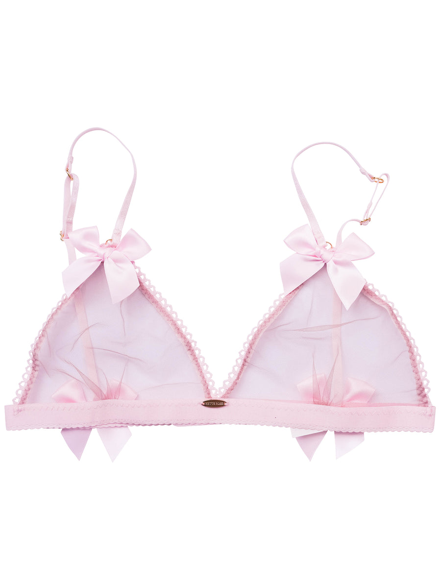 Emmi Triangle Bralette Pink