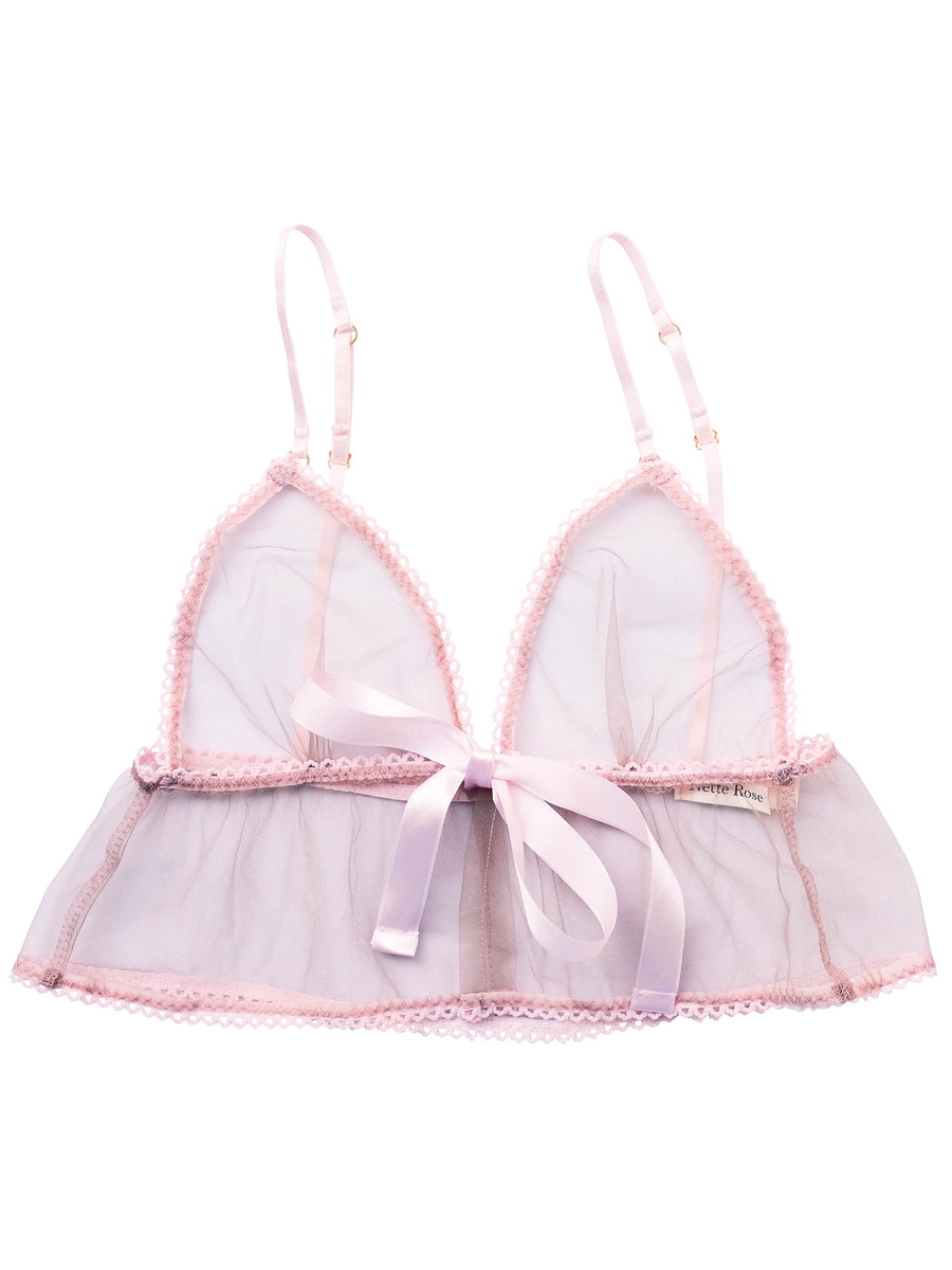 Emmi Frill Bralette Pink