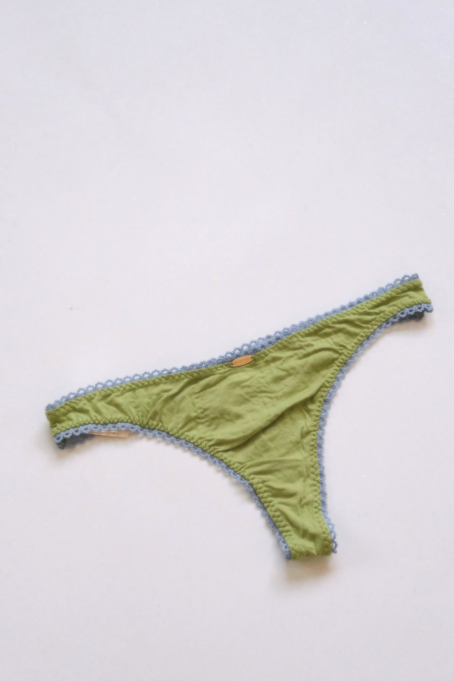 Bamboo Olive Thong