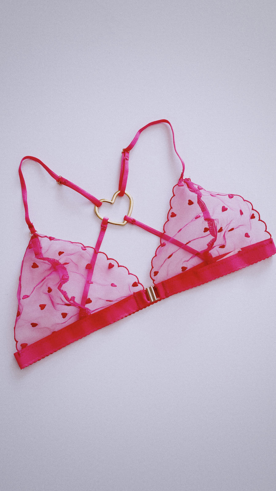 Petal Heart-Back Bralette