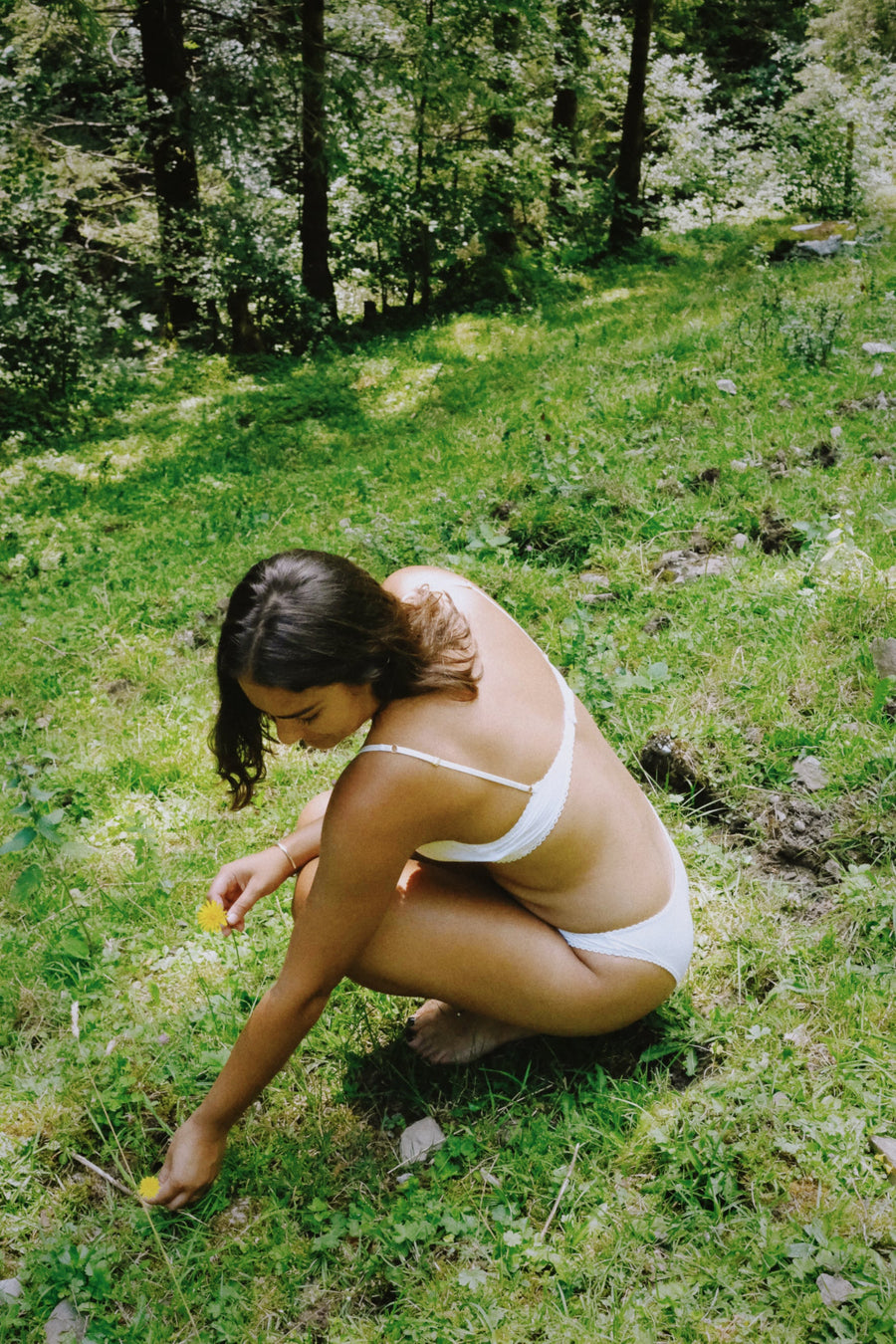 Bamboo White Bikini